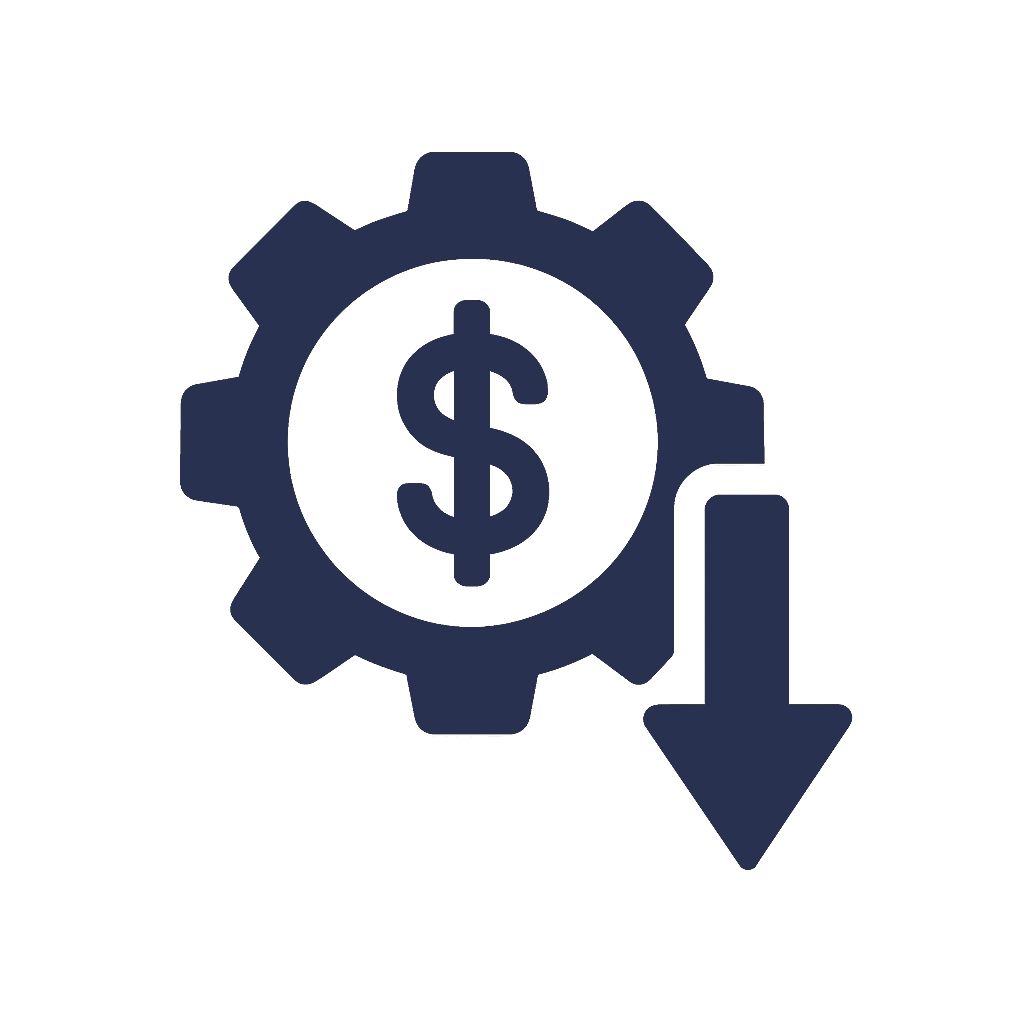Cost-effective icon